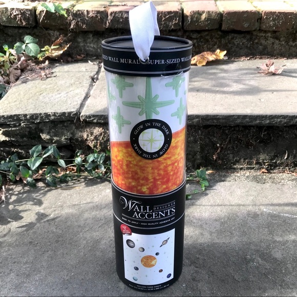 Stars & Planets Self Adhesive Stickers Home Decor Room Wall Art Solar System NEW - Picture 2 of 11